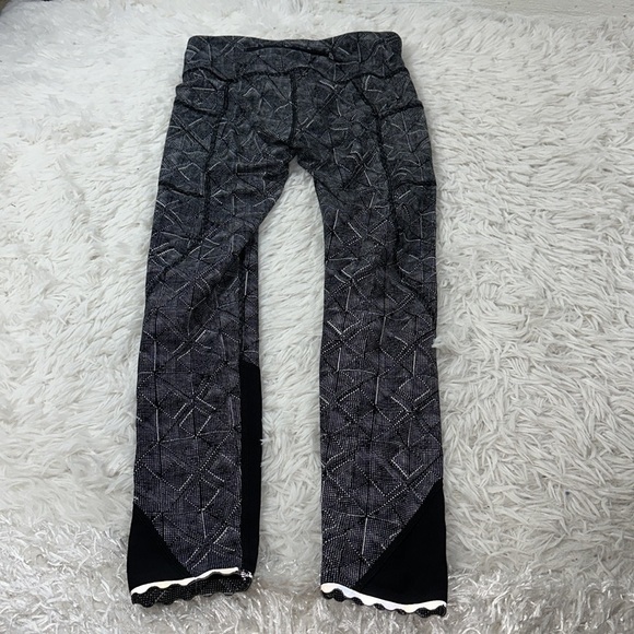 Lululemon Tight Stuff Tight II (25") Formation Alpine White Black - Picture 8 of 9